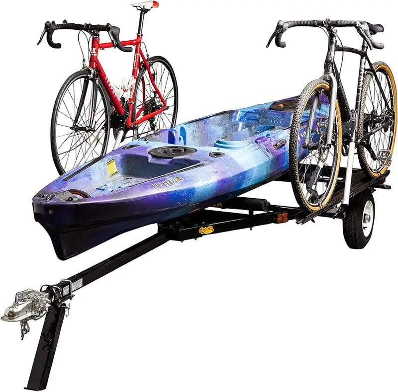 Multi-Sport Tow-Behind Trailer – Versatile Utility Carrier for Bikes. Gear &amp; Equipment