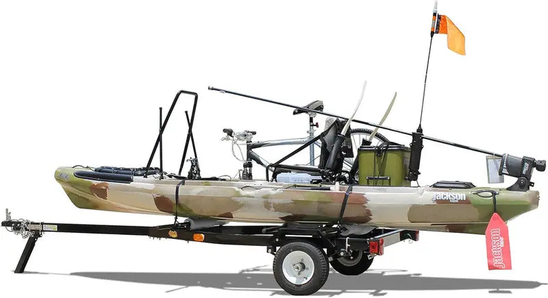 Multi-Sport Tow-Behind Trailer – Versatile Utility Carrier for Bikes. Gear &amp; Equipment