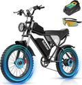 Q20 Electric Fat-Tire Bike – 2000W Motor. 37 mph Top Speed. 20″ Tires