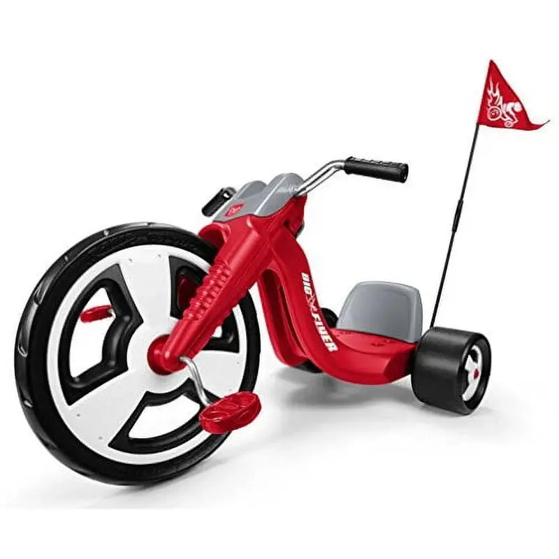 Radio Flyer Big Sport Chopper Tricycle – 16″ Front Wheel. All-Terrain Kids' Bike for Ages 3–7