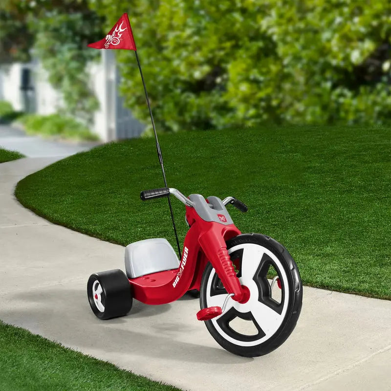 Radio Flyer Big Sport Chopper Tricycle – 16″ Front Wheel. All-Terrain Kids' Bike for Ages 3–7