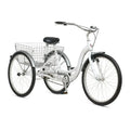 Schwinn Meridian Adult Tricycle – 26-Inch Cruiser with Low-Step Frame. Wide Seat. and Rear Folding Basket