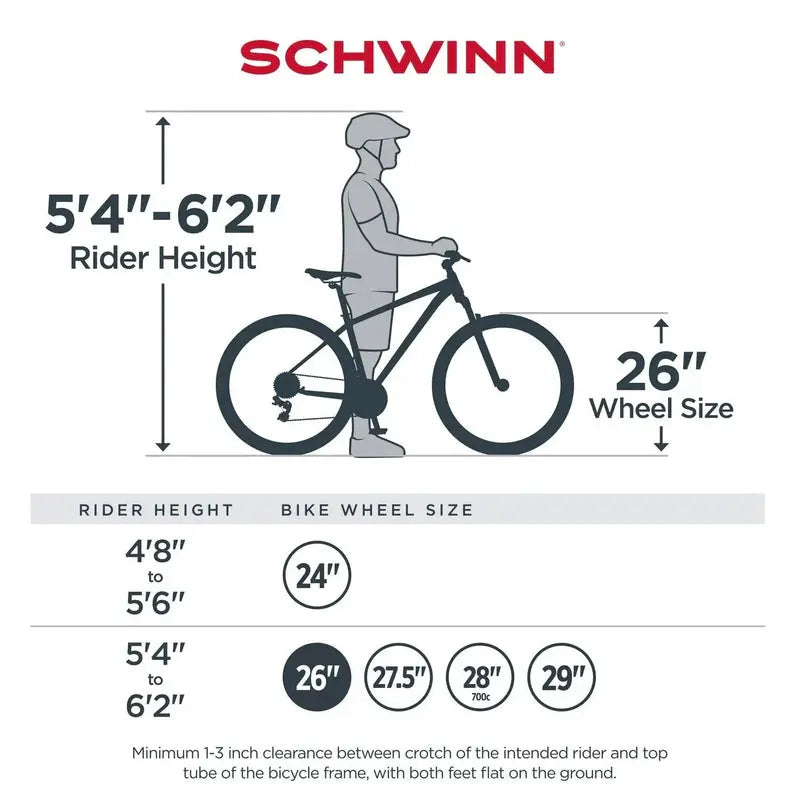 Schwinn Sidewinder Men-s 26-Inch 21-Speed Mountain Bike – Black