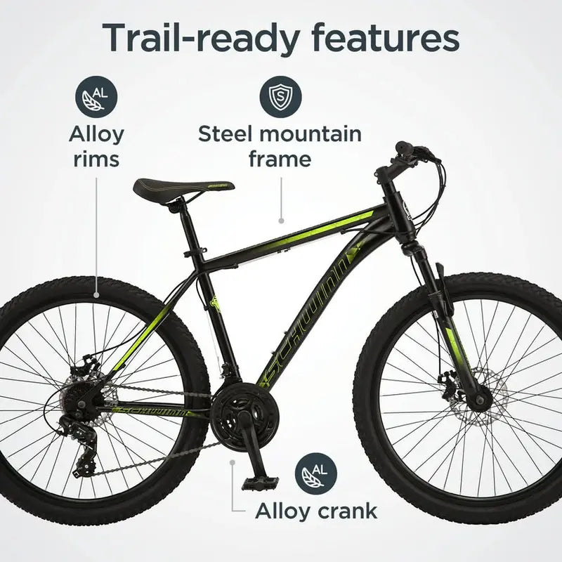 Schwinn Sidewinder Men-s 26-Inch 21-Speed Mountain Bike in Black