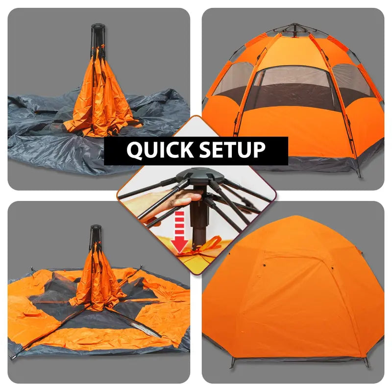 TPS Power Sports 6-Person Camping Tent