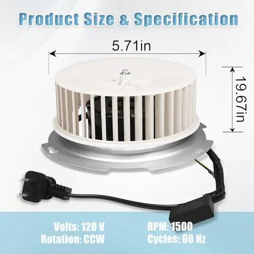 .Upgraded 8832NA Blower Motor for Nutone 84757 JA2B099N Bathroom Fan - Replace 8832NA “A” Unit &amp; 8832SA
