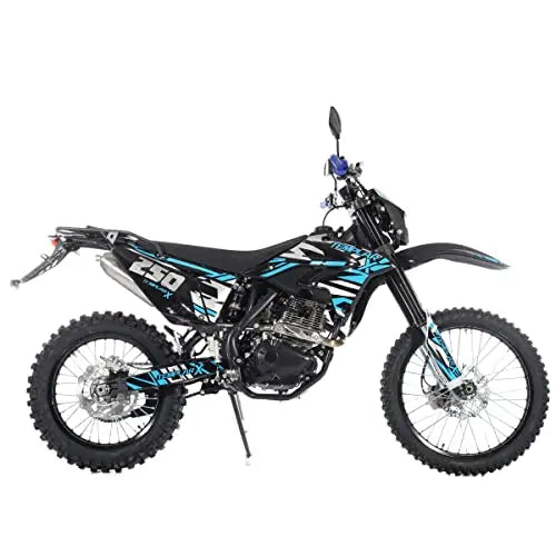 X-PRO Templar X 250cc Pit Bike – 6-Speed Gas Dirt Bike with Zongshen Engine